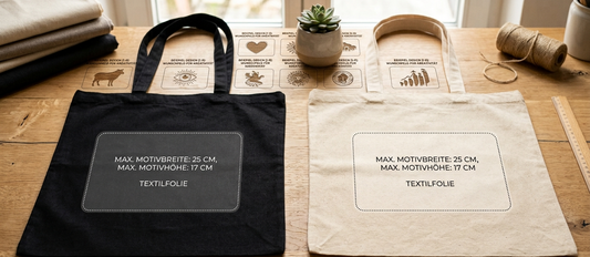 Baumwolltasche mit Wunschdruck Personalisierte Tasche Stoffbeutel Druck