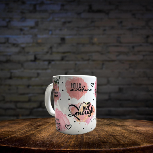 Keramiktasse personalisiert Name individuell, Liebe Selbstliebe, Daily Reminder, Besonders, Einzigartiges Design, Spruchtasse, Kaffeetasse, Teetasse, Becher