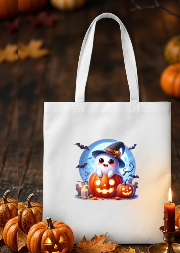 Süße Halloween Tasche Geist Kürbis Beutel Personalisierte Süßigkeitentasche Kinder Geschenktasche Halloween Deko Halloween Beutel Namen