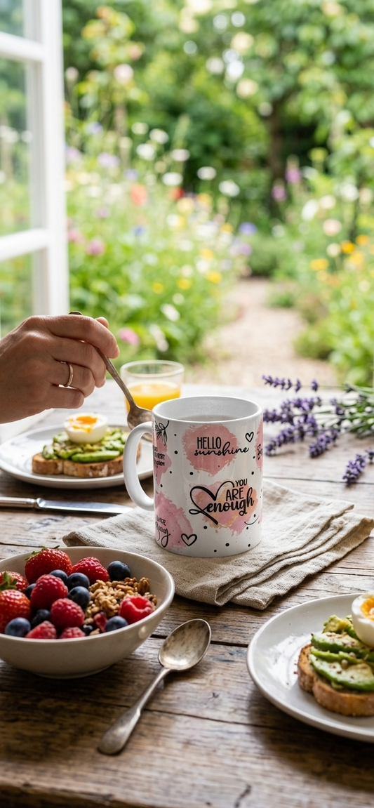 Tasse Selbstliebe Daily, personalisiert Name individuell, Liebe, Daily Reminder, Besonders, Einzigartig, Spruchtasse, Kaffeetasse, Teetasse