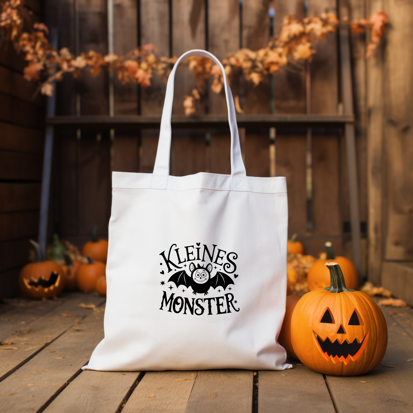 Halloween Tasche mit Namen personalisiert, Süßigkeiten Beutel Kinder, Jutebeutel Süßes oder Saures, Stofftasche Kinder, Halloween