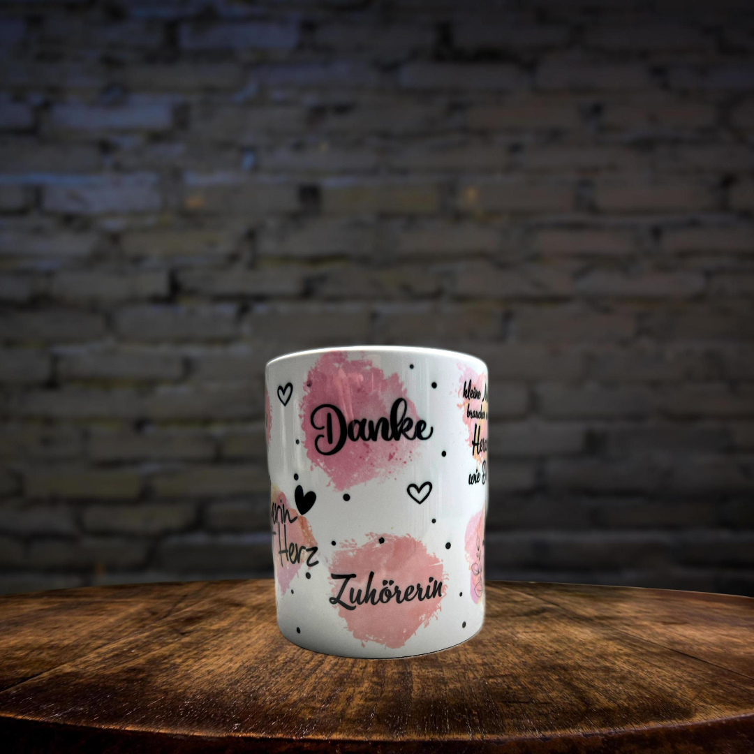 Keramiktasse Erzieher, Abschied, Danke, Name, Kindergarten, Schulanfang, personalisiert, Rucksackanhänger, Geschenkidee, Abschied