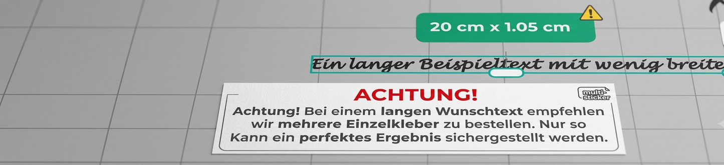 Vinyl Aufkleber Wunschtext personalisiert, Beschriftung, Aufkleber Name Text, Sticker individuell weiß schwarz, Personalisierter Aufkleber