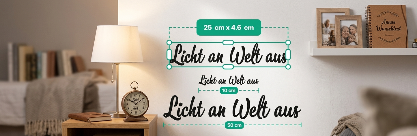 Vinyl Aufkleber Wunschtext personalisiert, Beschriftung, Aufkleber Name Text, Sticker individuell weiß schwarz, Personalisierter Aufkleber